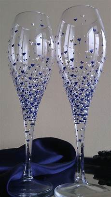 Blue Wine Glasses