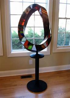 Coloured Glass Sculptures