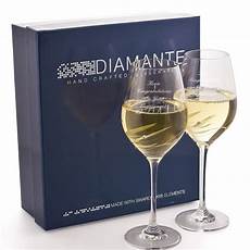 Diamante Wine Glasses