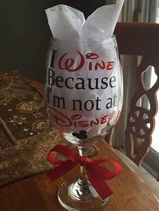 Disney Wine Glasses