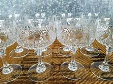Longchamp Crystal Glasses