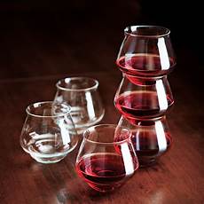 Stemless Martini Glasses