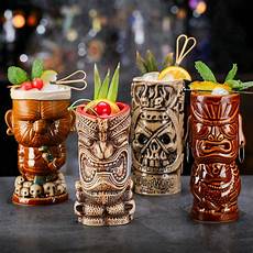 Tiki Cocktail Glasses